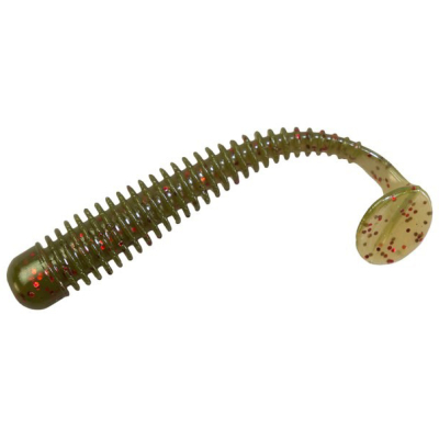 Силиконовые приманки Русская Фишка Катюша, Чеснок 9 см (Цвет 11, Болото)