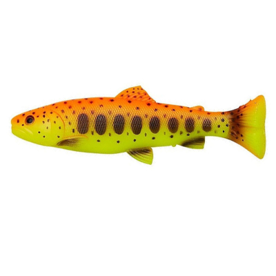 Приманка Savage Gear 3D Craft Trout Pulsetail 16 1шт Gold Amb 71843-001