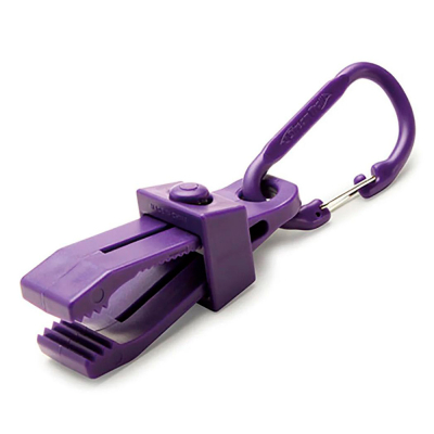 Прищепка с карабином Stream Trail Hung Up Purple (PP)