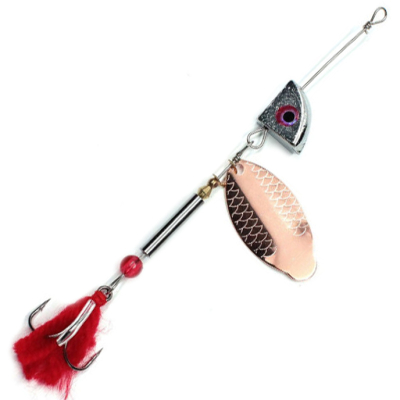 Блесна вращающаяся Namazu Al-Strasa 11гр. цвет 03 (медь)