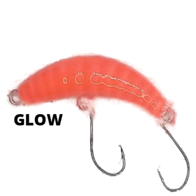Воблер Trout Zone Maggot 1.6 Sinking 3g цвет # 194 Glow