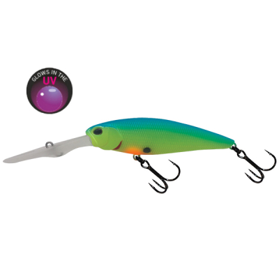 Воблер LureMax Husky 80F DDR цв. 015 Blue Canary