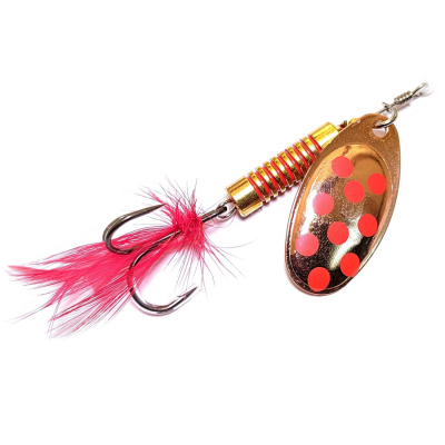 Блесна вращающаяся Lucky John Spin-X Round 04 11,0гр. цв. CR