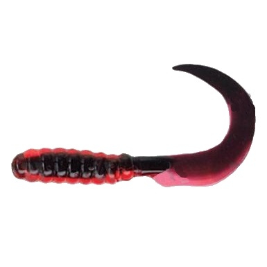 Силиконовая приманка YUM Walleye Grub 4" цв. 53