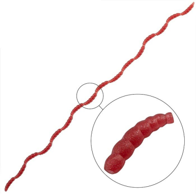 Силиконовая приманка Akara Micro Blood Worm 10 mm цв. # 11 (160 шт.)