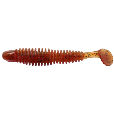 Силиконовая приманка Reins Bubbling Shad 3" цв. 568 Fire Sugar