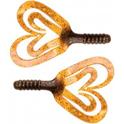 Силиконовая приманка Helios Credo Four Tail 3,35"/8,5 см Star Oil 10шт. (HS-20-042)