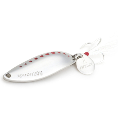 Блесна Juyang Leech 20гр. цвет silver