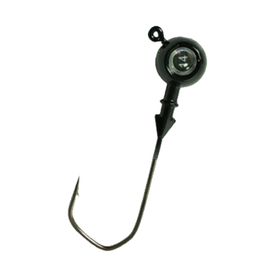 Джиг крашеный Шар 36 гр, кр-к VD-079 №12/0, цв. 04-черный GCB-079-12/0-36-04 3 шт