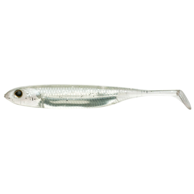 Силиконовая приманка Fish Arrow Flash J Shad 4" цв. #21 (White/Silver)