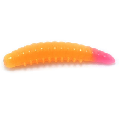 Силиконовая приманка Boroda Baits Salo 45 цв. Оранжевый/Ярко-розовый, 8 шт./уп.