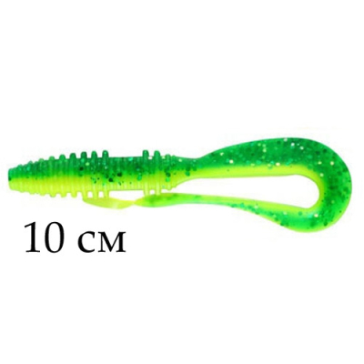 Твистер Noeby S3117 цвет NW205, 10cm/4.6g, уп.6 штук