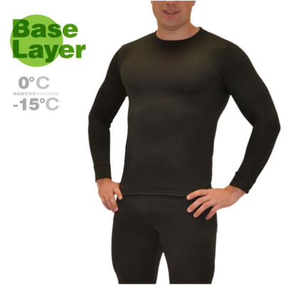 Фуфайка мужская Mottomo Base Layer XL черный