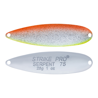 Блесна колеблющаяся Strike Pro Serpent Treble 75H тройник, 28.0 гр, 7.5 см ST-010B2 #A197-CP