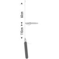 Крючок Gamakatsu BKD-Drop Shot Rig W-EWG/0 170cm №1/0 d0.35