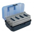 Ящик Nautilus 145 Tackle Box 3-tray XL Clear Blue-Blue