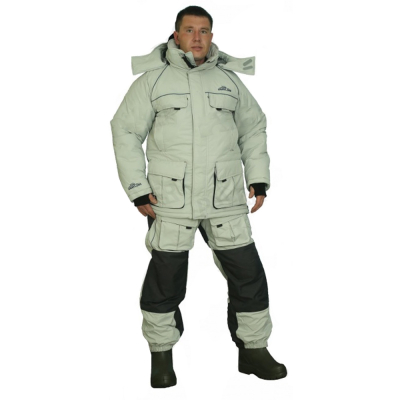 Костюм NovaTex "Камчатка" (таслан, серый) Grayling, р-р 56-58 рост 182-188