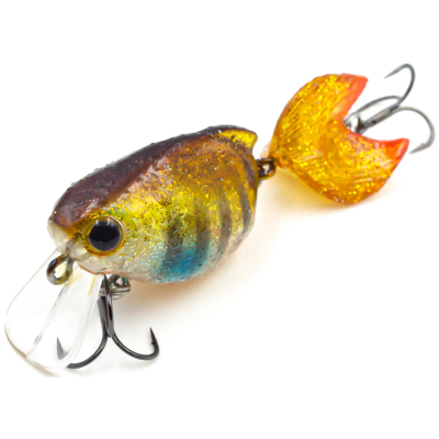 Воблер Mega Brilliant GoldFish Crank 58F цвет #6