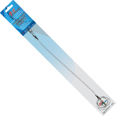 Поводок Ushiwaka Titanium Single Jerk №1 UTSJ112530, 1х1, 30кг/25см, 2шт