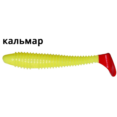 Силиконовая приманка Crazy Fish Vibro Fat 3.2" 73-80-6RT-6 кальмар цв. 6RT