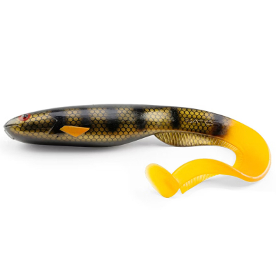 Приманка силиконовая Gator Catfish 25см (1шт) #BlackPerch