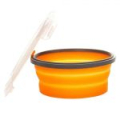 Tramp контейнер складной с крышкой-защелкой 550 мл оранжевый