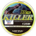 Леска плетёная Mifine Killer X8 PE 135m 50008-08