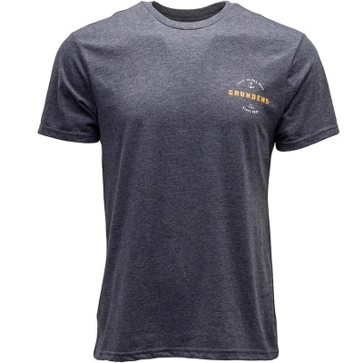 Футболка Grundens Rope Knot SS T-Shirt, Heather Charcoal, M