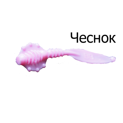 Мягкая приманка Boroda Baits Raptor Junior цв. "Барби", аттр. Чеснок, 10 шт./уп.