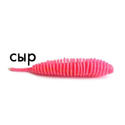Силиконовая приманка Trout Zone Plamp 2.2" розовый сыр