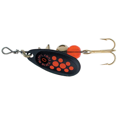 Блесна вращающаяся Mepps Black Fury ORANGE NR №0