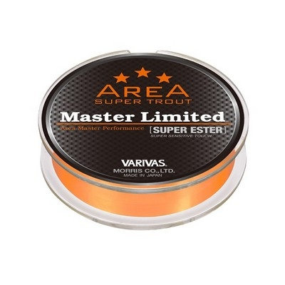 Леска Varivas Super Trout Area Master Limited Super Ester Orange 140m #0.5 2.3LB