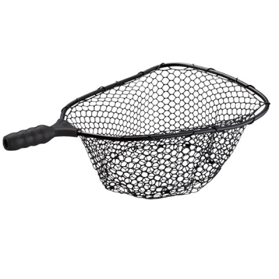 Подсак с держателем нетонущий EGO S2 Medium; обруч 43x48x41 см; ПВХ-плоское дно; без ручки; вес 450