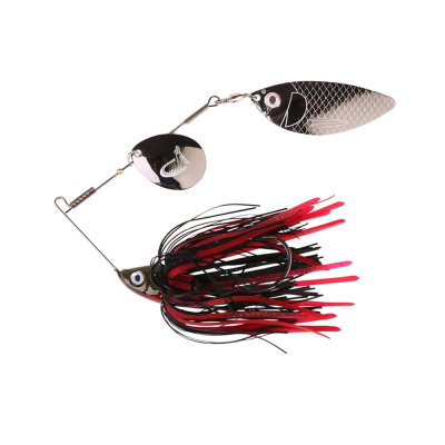 Спиннербейт Savagear TI-Flex SpinnerBait 10cm 17g Black Widow gunsmoke 48623