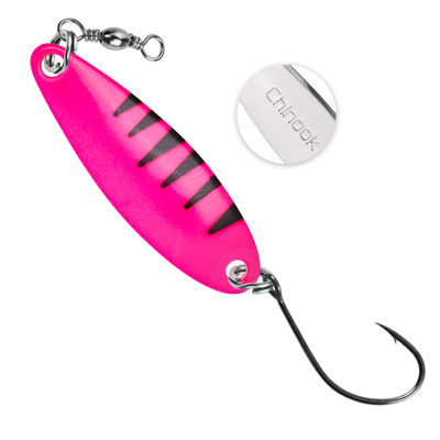 Блесна колеблющаяся Daiwa Chinook Gekiatsu 10 цвет P.T