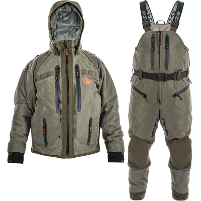 Костюм мужской демисезонный Shaman "Tracker II" -15 оливковый / Olive (54-56/182)