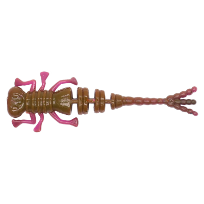 Силиконовая приманка Brown Perch Kurva 35mm цвет 014