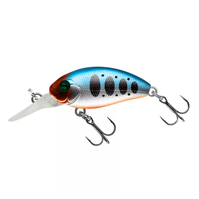 Воблер "Sprut" Rini Crank D 32F (Floating/32mm/3g/0,9-1,4m/SBTR1) + Два Одинарных Крючка (S-75M #6)