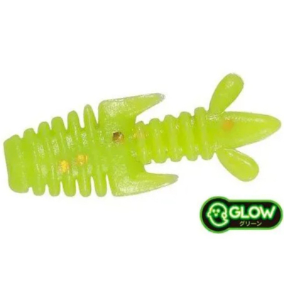 Силиконовая приманка DUO Tetra Works Mega Lopa цвет #S525 Lime Shine