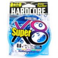 Плетеный шнур Duel PE Hardcore Super X8 200м 5Color # 0.8 (0.15мм) 7.0kg