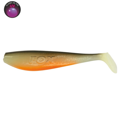 Силиконовая приманка Fox Rage Zander Pro Shad Ultra UV Bulk 4" - 10cm - Hot Olive (UV) NZS034 (1шт.)