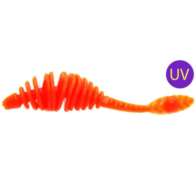 Силиконовая приманка Zombie Bomber (Бомбер) цвет Оранжевый (Orange) UV