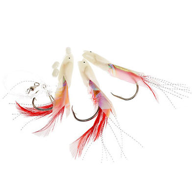 Монтаж SFT 3 малька флюо 8/0