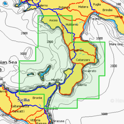 Карта Navionics Calabria 5G530S2