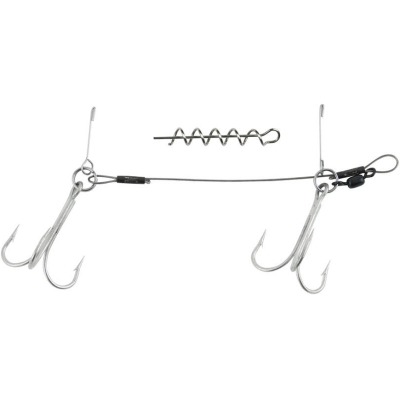 Остнастка для мертвой рыбки/твистера Abu Garcia Svartzonker Shallow Stinger Small 2Pcs