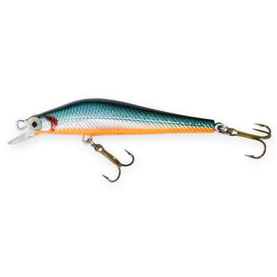 Воблер BAT Hot Minnow 458055 (3 гр., 55 мм. 0,8 м.) Цвет 266