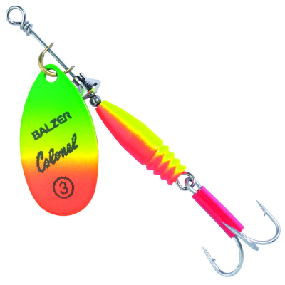 Блесна Balzer Colonel Fluo 5 гр. цв. Red-Yellow (13062 005)