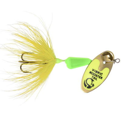 Блесна Yakima Vibric Rooster Tail 456 цв. LCMY