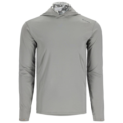 Термофутболка Simms SolarFlex Guide Hoody, Cinder/Regiment Camo Cinder, XL