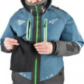 Костюм-поплавок мужской зимний ХСН "Rescuer V prosport", hardguard, бирюза (зеленые молнии) (48-50/176)